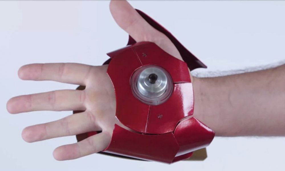 Watch As These Real Iron Man Gloves Light A Match And Destroy Captain