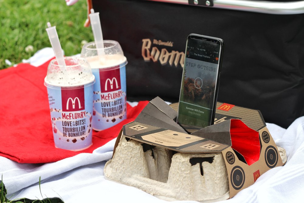 McDonalds Boombox Turn a cup holder into the life of a party