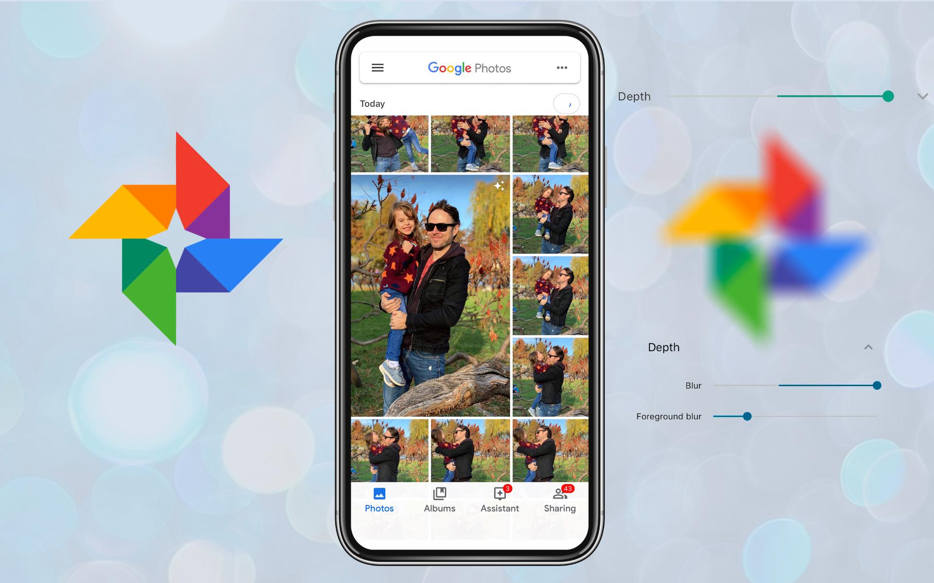 Google Photos For Ios Gets Depth Slider For Bokeh Effect And