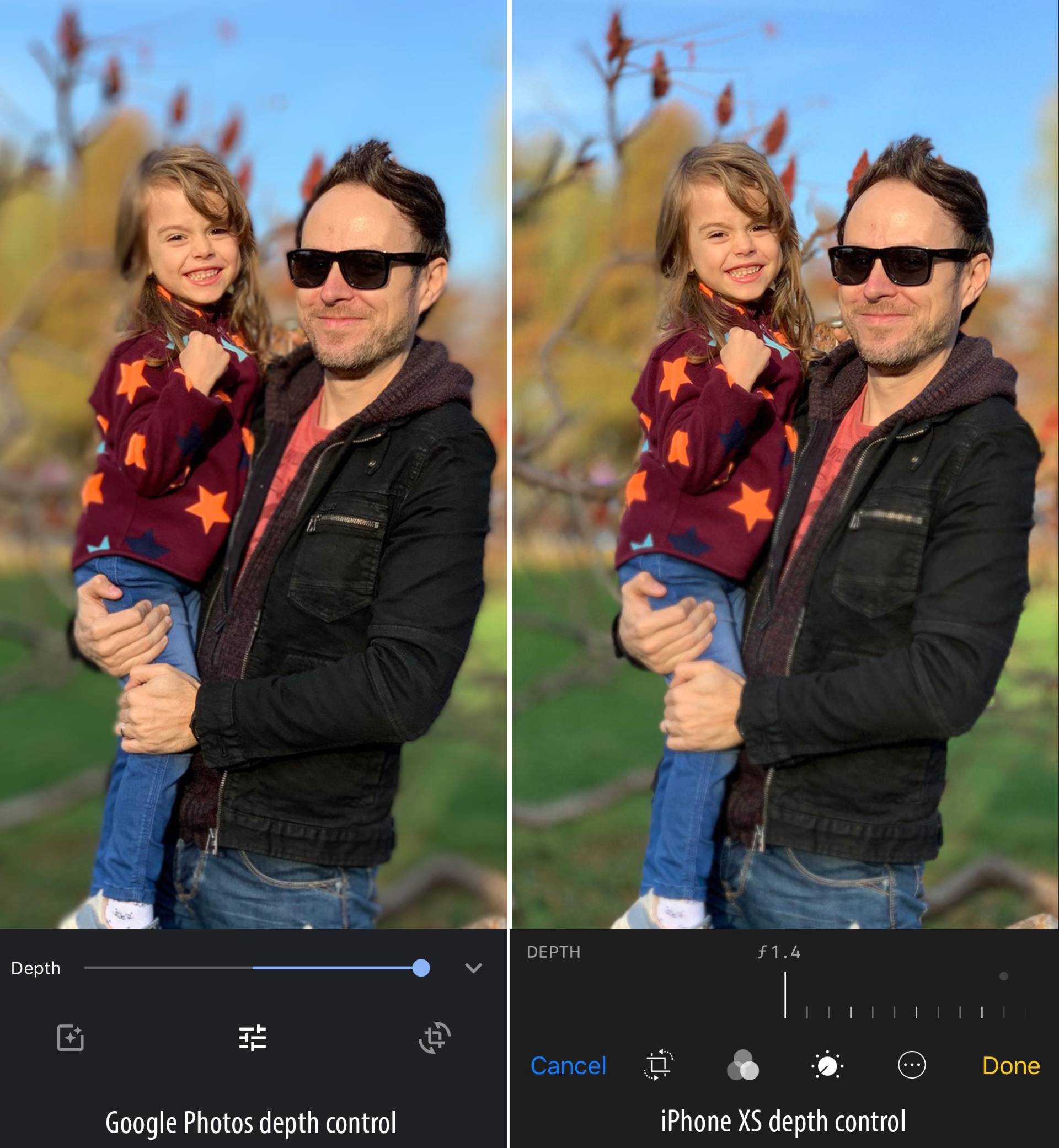 Google Photos For Ios Gets Depth Slider For Bokeh Effect And