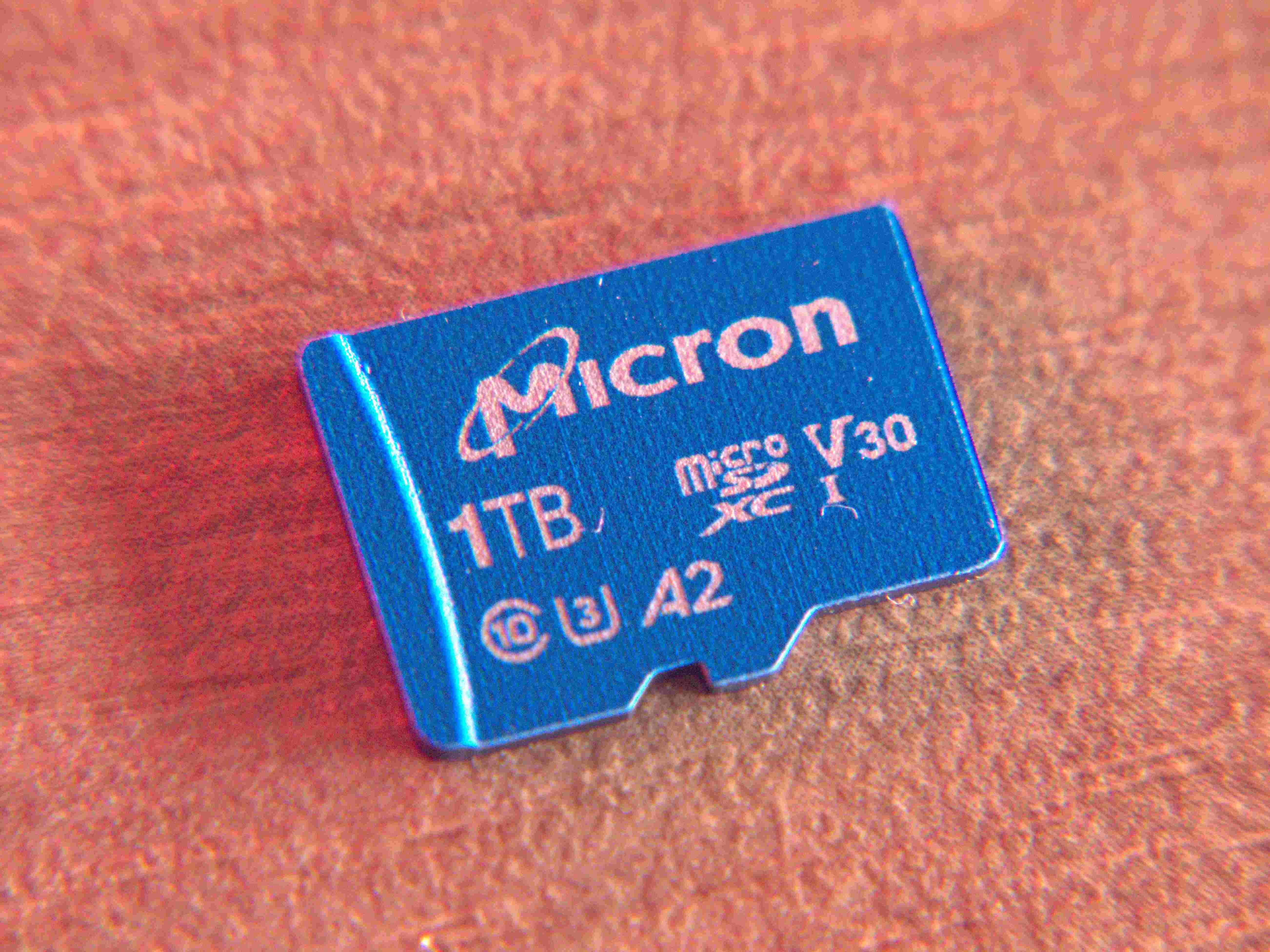 Micron Introduces The 1TB microSD Card