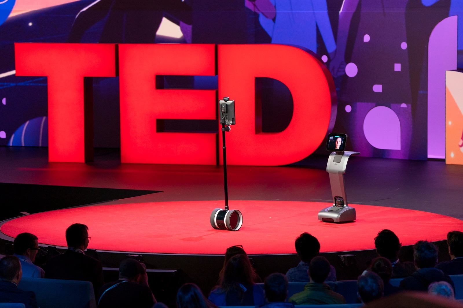 TED 2019 Physicist David Deutsch Delivers His Talk Via Temi The Robot TED 2019 Physicist David Deutsch Delivers His Talk Via Temi The Robot