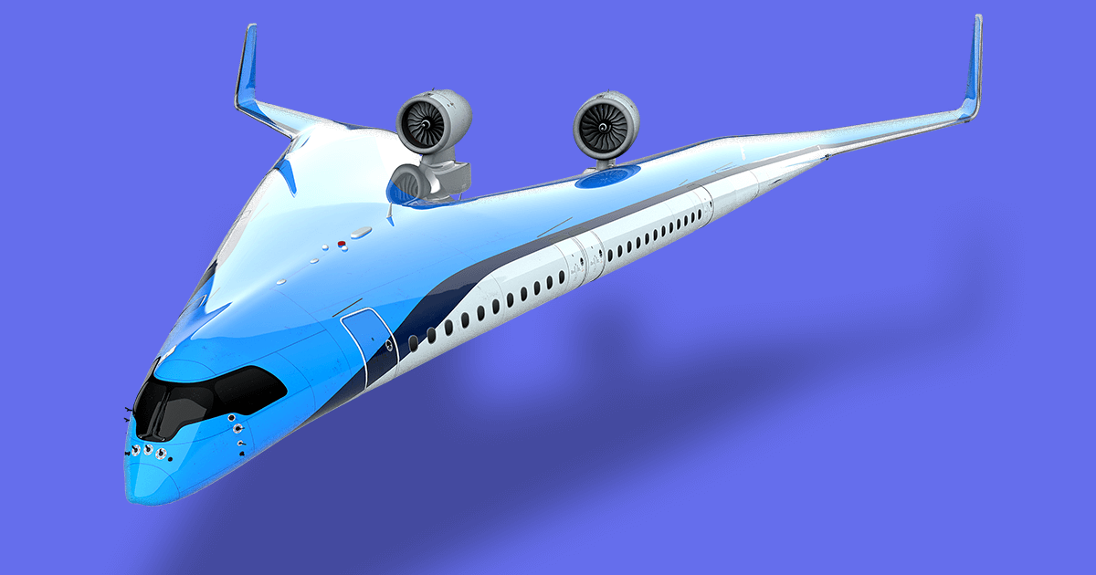 Flying-V From KLM Will Use Electric Turbofans