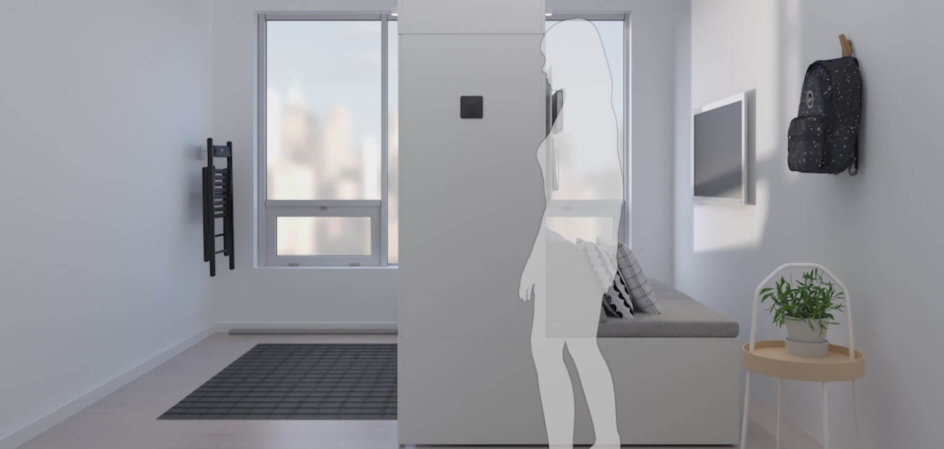 Ikea Plans To Tackle Tiny Houses with ROGNAN Robotic Furniture