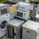discarded washing machine