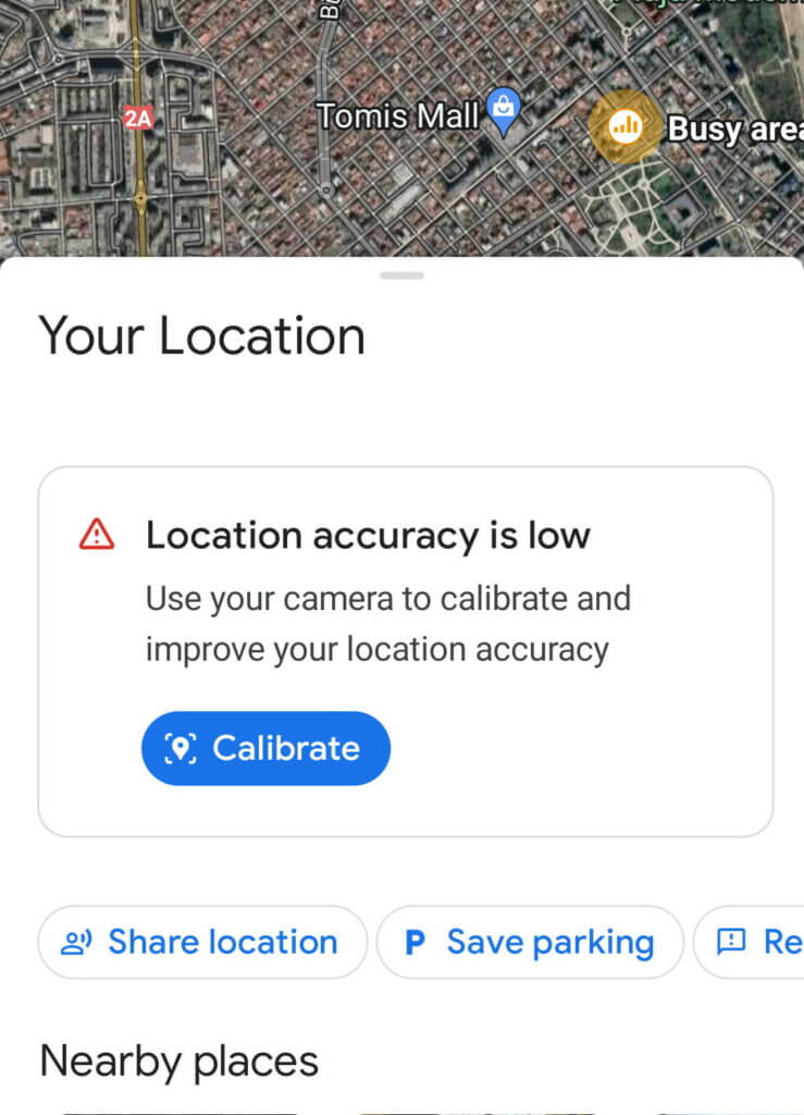 how to add parking spot on google maps