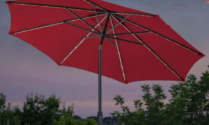 sunvilla solar powered umbrella recall
