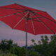 sunvilla solar powered umbrella recall