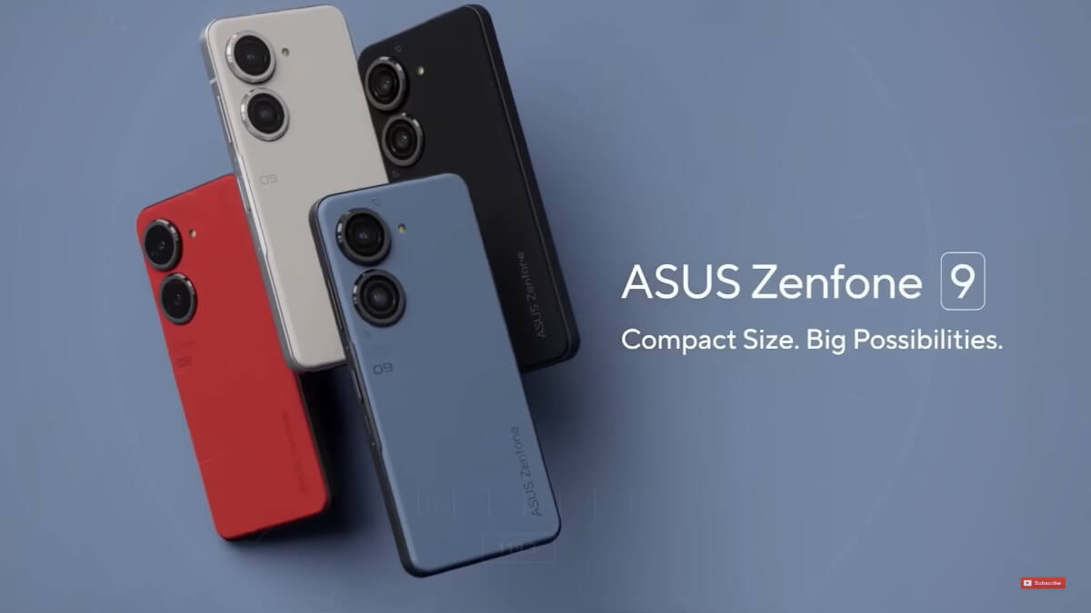 Asus Zenfone 9 (2022) OFFICIAL Introduction - YouTube - 1 24