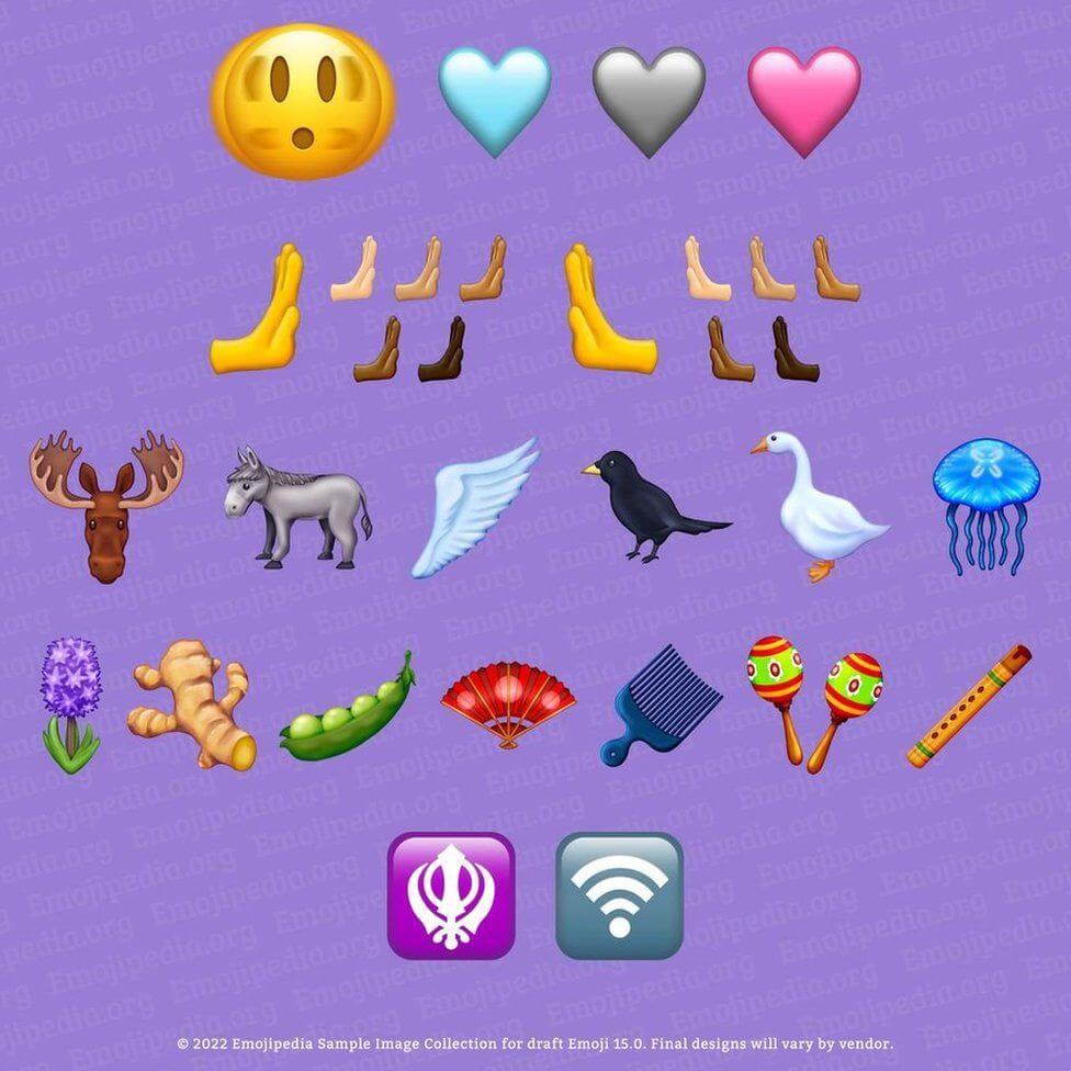 New emojis for 2022