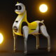xpeng robotic unicorn rideable robot