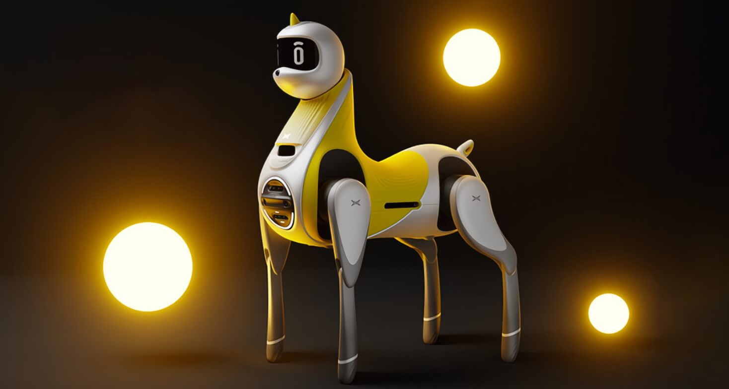 xpeng robotic unicorn rideable robot