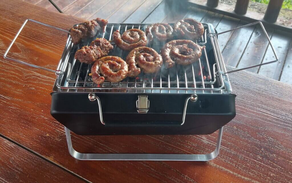 suitcase grill