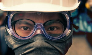 hong kong protestors bbc2 documentary
