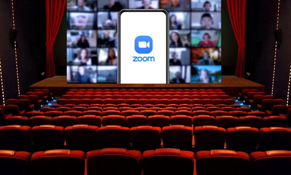 AMC Partners with Zoom to Turn Movie Theatres into Giant