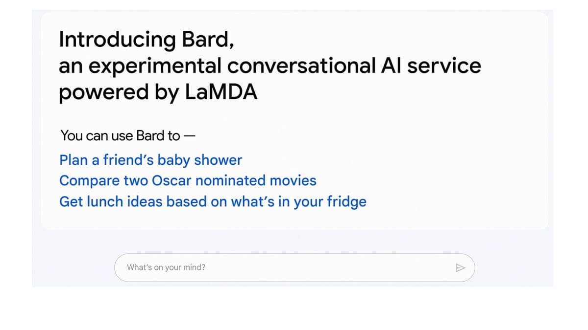 introducing bard ai powered by lamda
