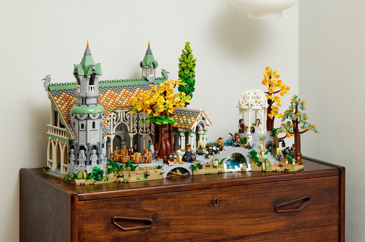 lord of the rings rivendell lego set