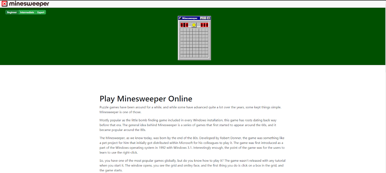 classic minesweeper by unwind media