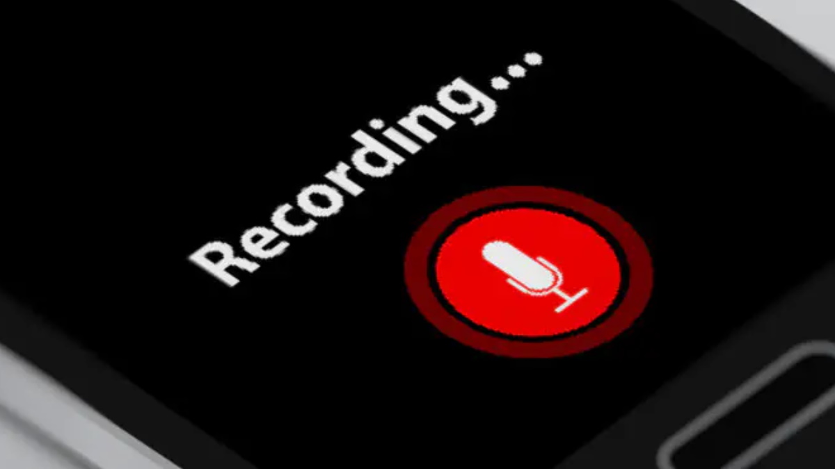 recording on phone icon