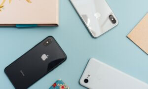 photo of iphones