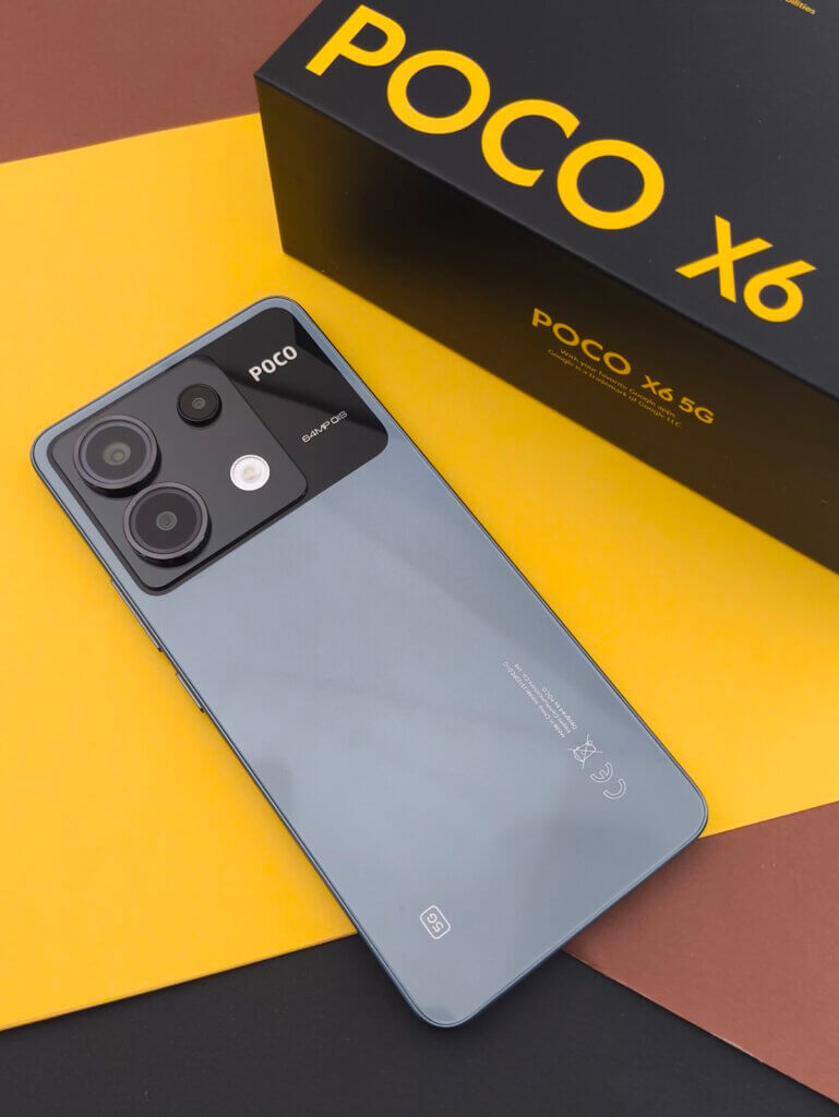 Poco X6 design 