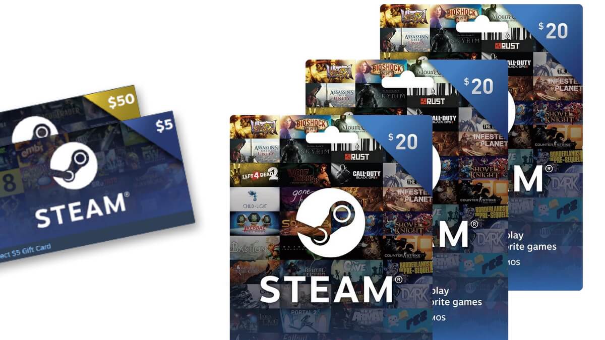 Just saw they redesigned the gift cards again. What do you think? : r/Steam