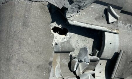 alejandro otero's house struck by falling space debris